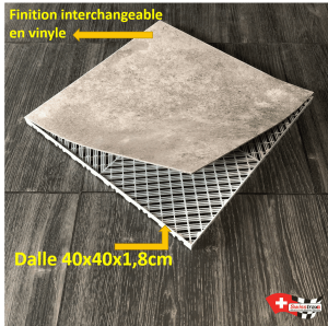 carrelage clipsable ton pierre
