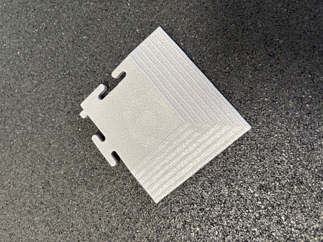 angle dalle pvc gris