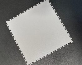 dalle pvc clipsable gris argent