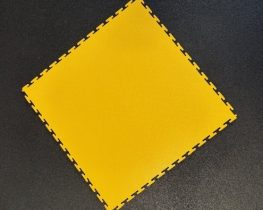dalle pvc garage jaune